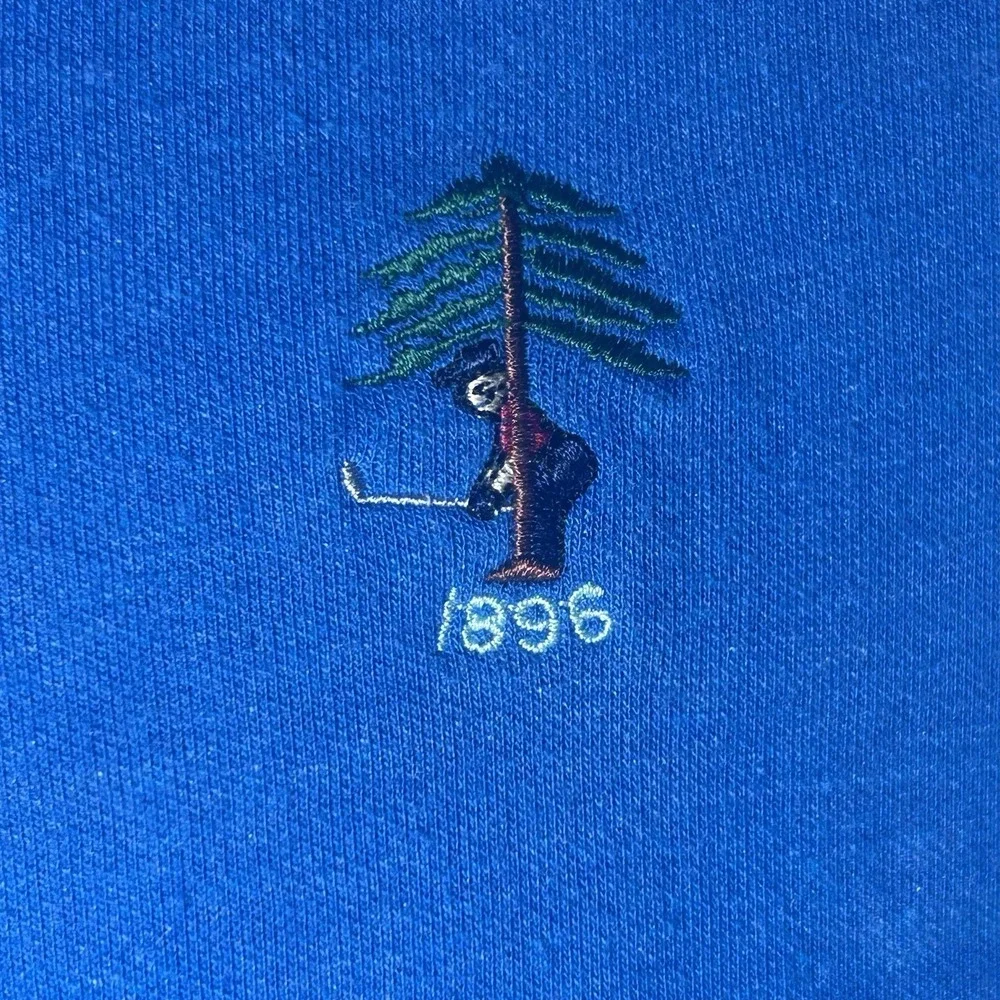 Peter Millar Crown Sport Jacket Mens XL Blue Full Zip 1896 Golf Pullover